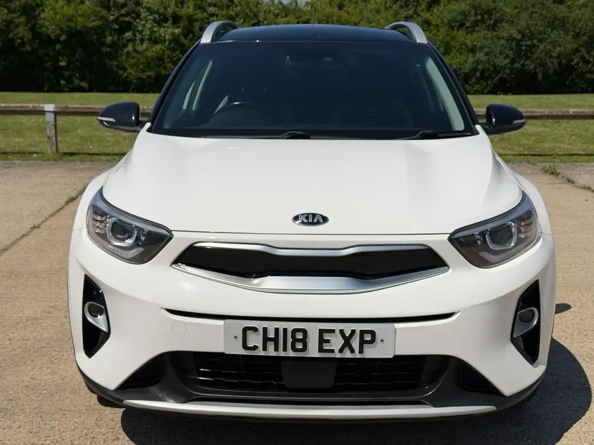 Used Kia Stonic First Edition 118 HP (86 kW) 2018 White SUV