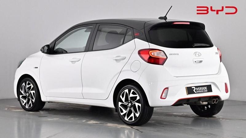 Used Hyundai i10 N Line 100 HP (73 kW) 2021 Polar white Hatchback