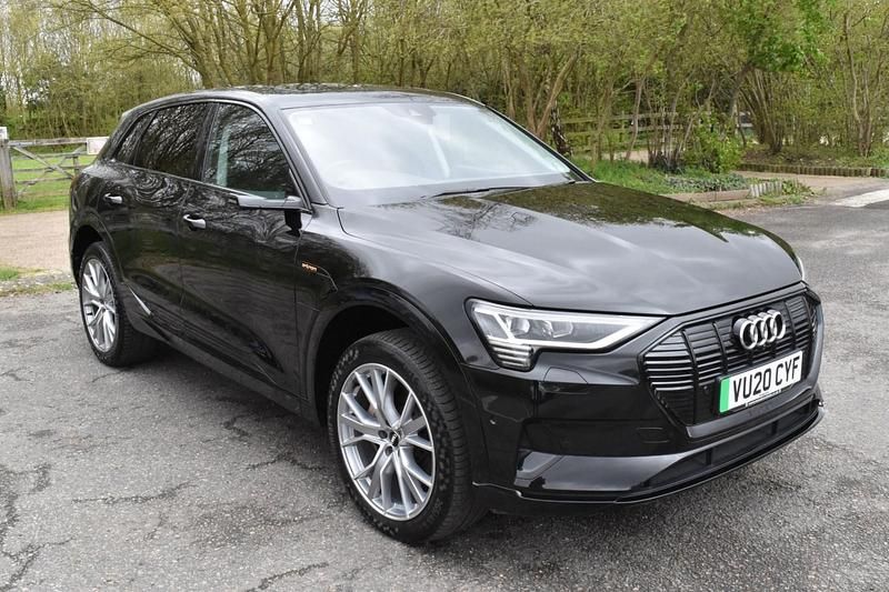 Used Audi e-tron Comfort 300 kW (408 HP) 2020 Black SUV