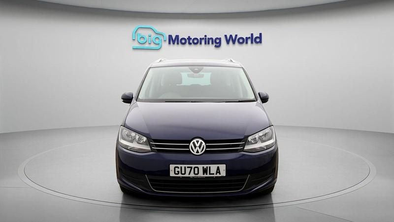 Used VW Sharan SE 150 HP (110 kW) 2019 Blue MPV