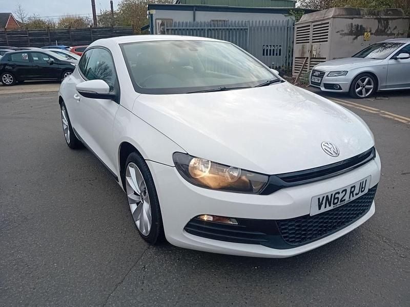 White Used 2012 VW Scirocco Coupe | £4,790 (Fair price) - Image 1/4