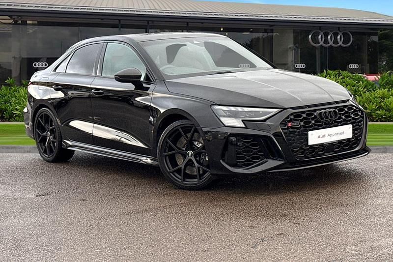 Black Used 2024 Audi RS3 Advanced Sedan | £49,990 (Good price) - Image 1/4