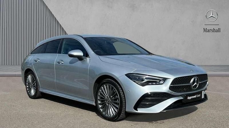 Silver Used 2024 Mercedes CLA250e AMG Line Premium Sedan | £28,980 (Fair price) - Image 1/4