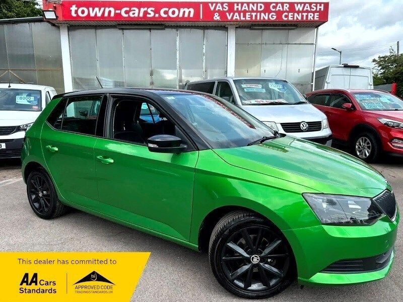 Green Used 2016 Skoda Fabia Colour Edition Hatchback | £7,499 (Expensive) - Image 1/4