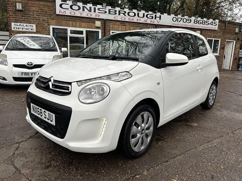 White Used 2018 Citroën C1 Feel Hatchback | £5,995 (Fair price) - Image 1/4