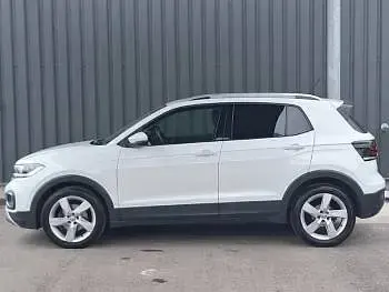 Used VW T-Cross SEL 115 HP (84 kW) 2019 White SUV