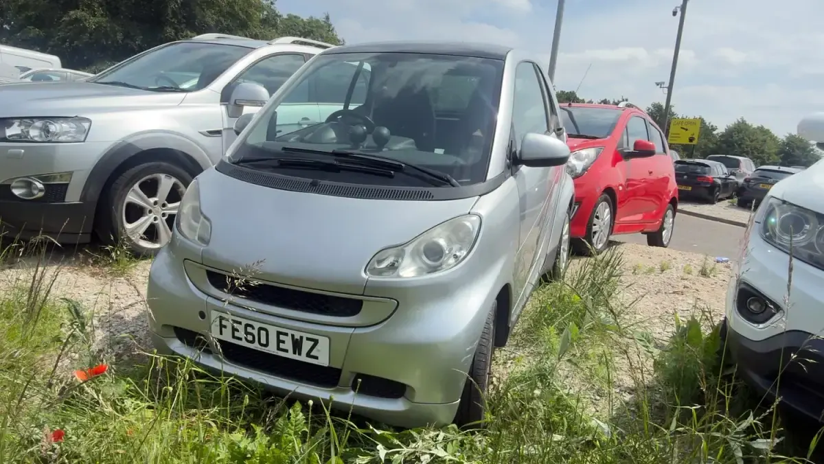 Used Smart ForTwo Coupé Passion 45 HP (33 kW) 2010 Silver Coupe