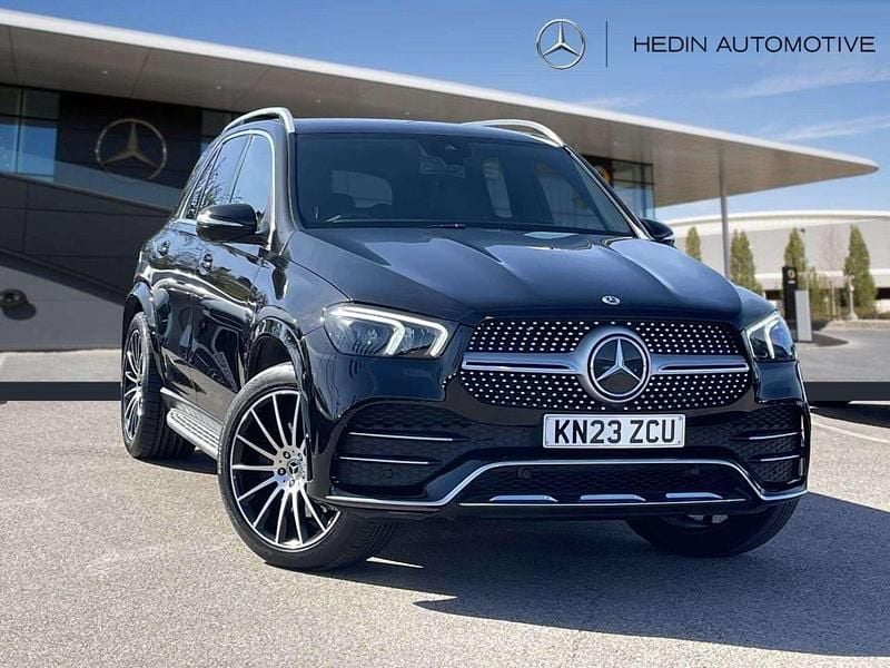 Used Mercedes GLE400 AMG line 2023 Black Estate