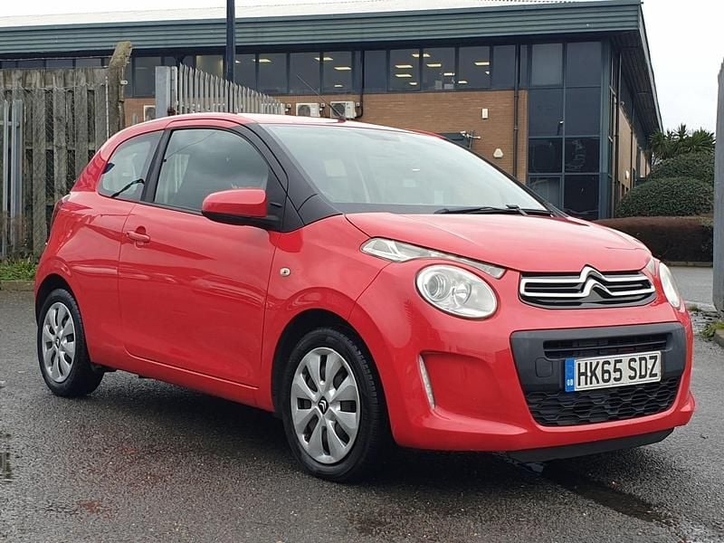 Used Citroën C1 Feel 68 HP (50 kW) 2016 Red Hatchback
