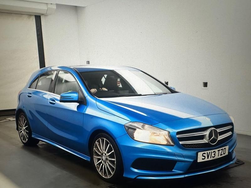 Blue Used 2013 Mercedes A180 AMG Hatchback | £6,495 (Expensive) - Image 1/4