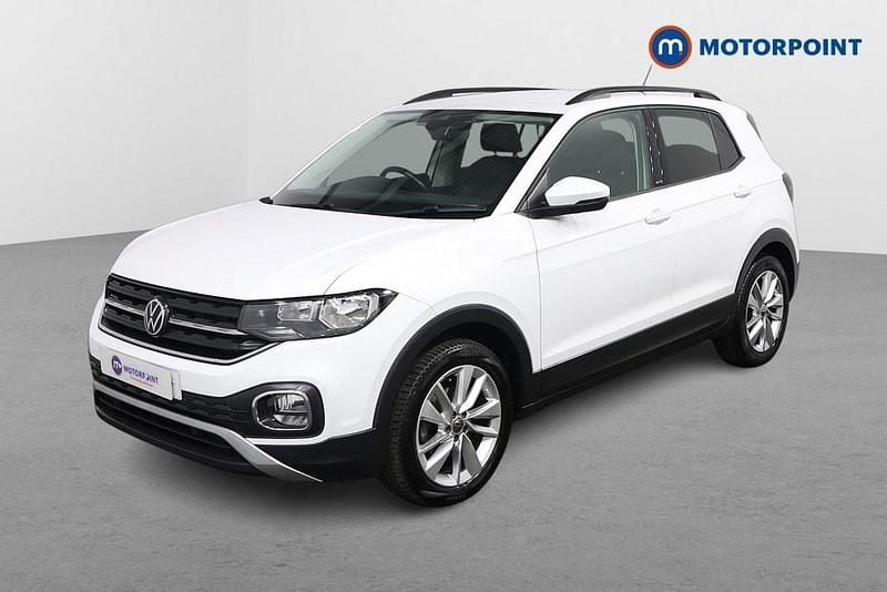 Used VW T-Cross Active 110 HP (80 kW) 2021 White SUV