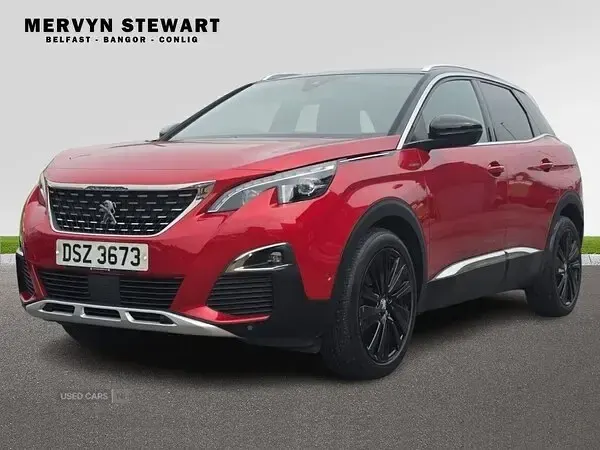 Used Peugeot 3008 GT-line 130 HP (95 kW) 2019 Red SUV