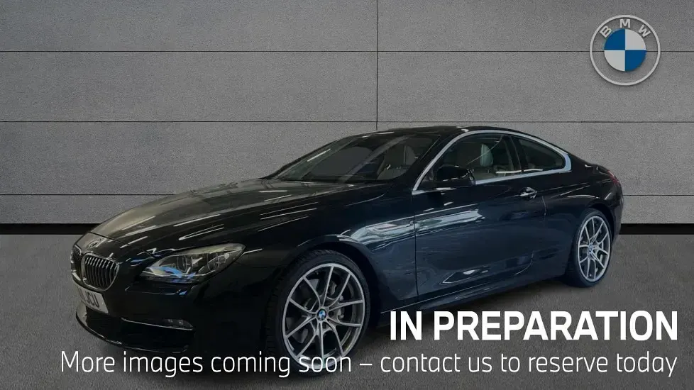Used BMW 640 Comfort Edition 320 HP (235 kW) 2022 Black sapphire Coupe