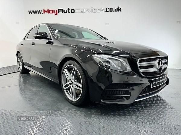 Used Mercedes E350 AMG Line Premium Plus 258 HP (189 kW) 2018 Black Sedan