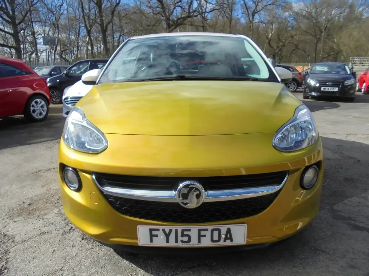 Used Vauxhall Adam Jam 2015 Yellow Hatchback