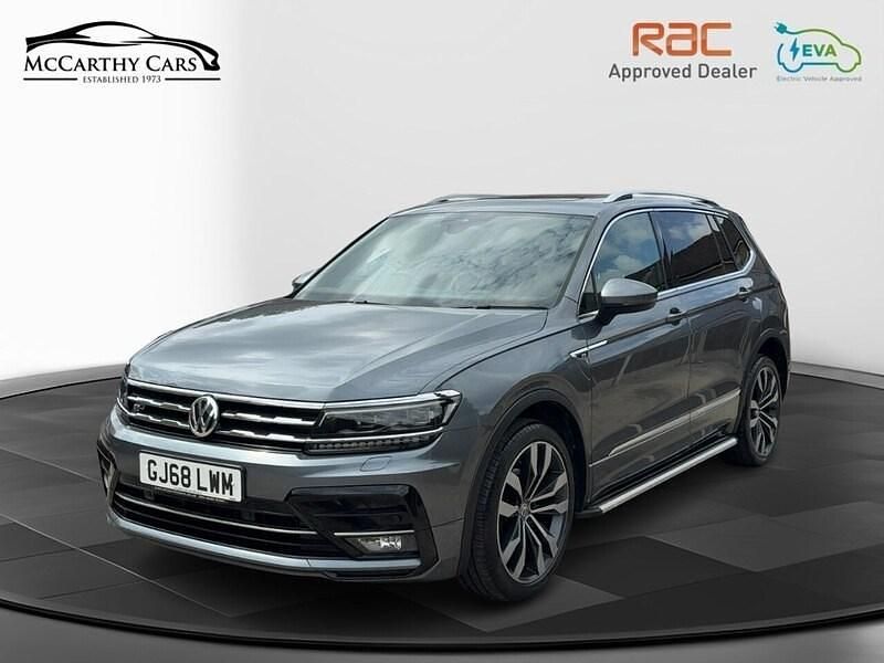 Grey Used 2018 VW Tiguan Allspace R-line SUV | £21,995 (A bit pricey) - Image 1/2