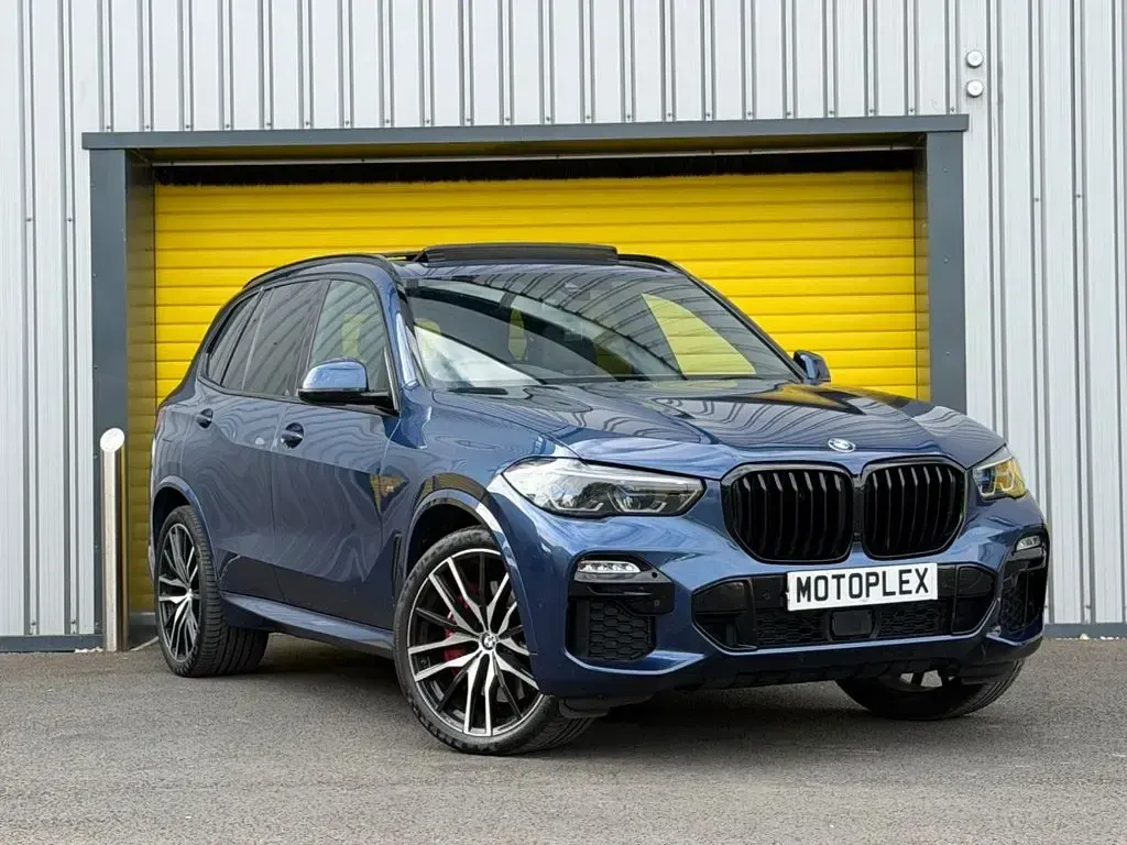 Used BMW X5 M Sport 340 HP (250 kW) 2021 Blue SUV
