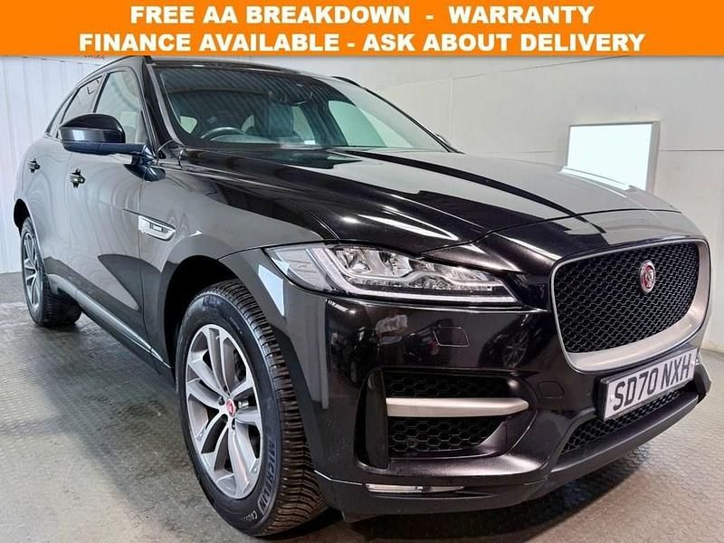 Black Used 2020 Jaguar F-Pace R-Sport SUV | £16,995 (Fair price) - Image 1/3