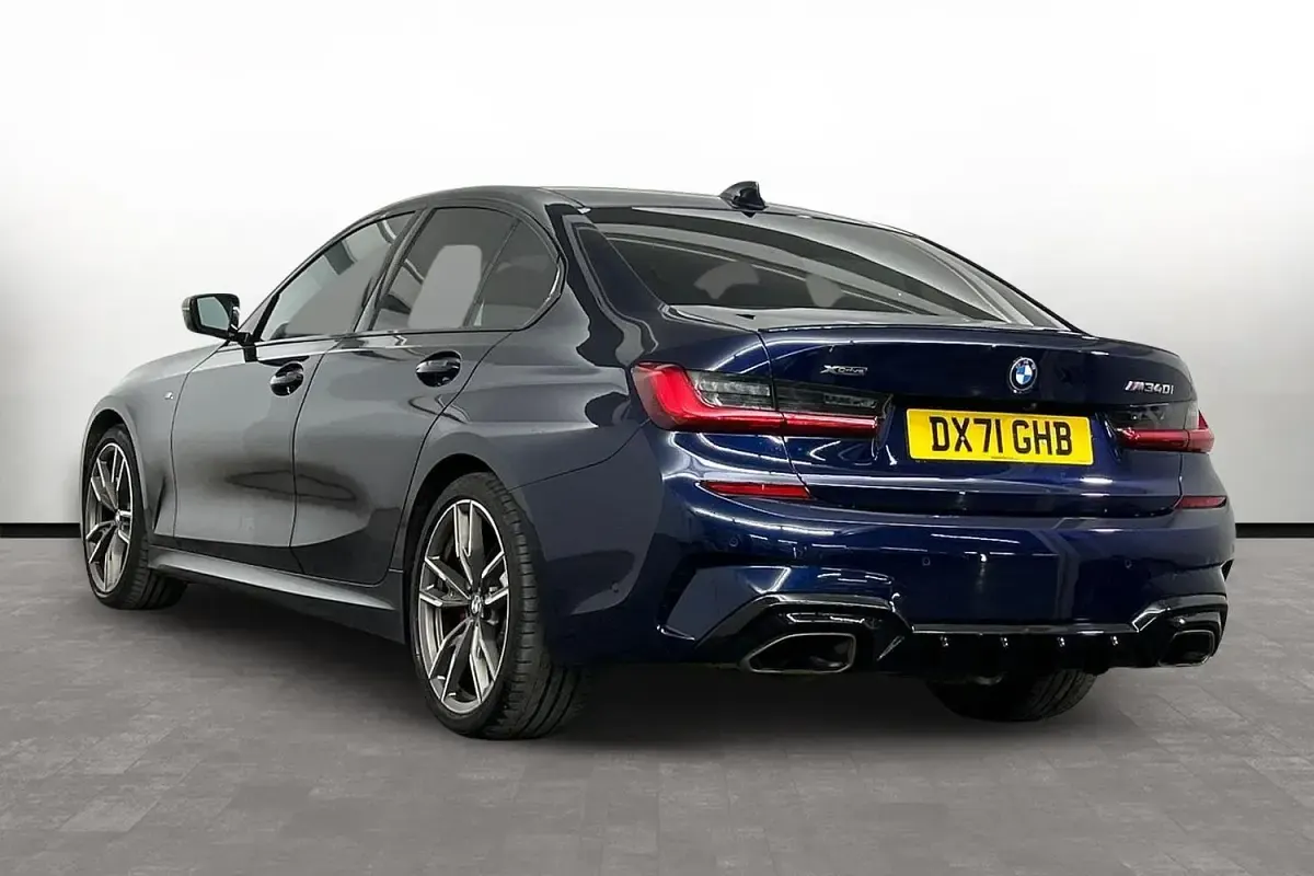 Used BMW M340 M Sport 369 HP (271 kW) 2021 Blue Sedan