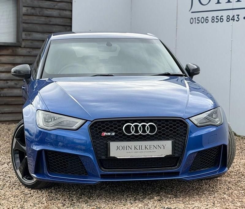 Used Audi RS3 Comfort 367 HP (269 kW) 2016 Blue Sedan