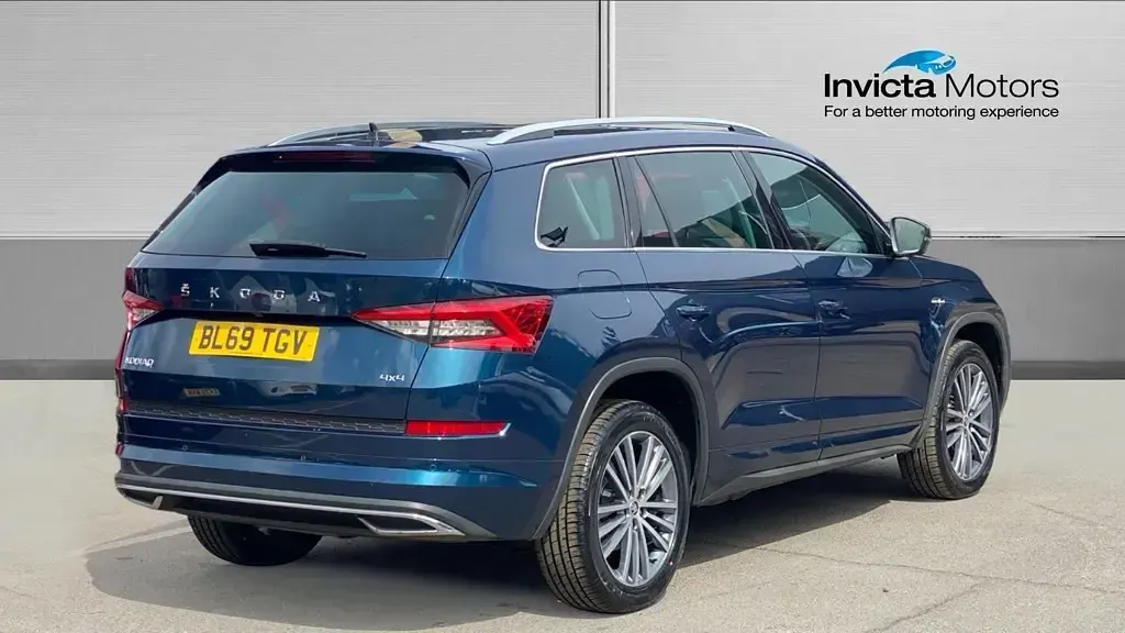 Used Skoda Kodiaq 190 HP (139 kW) 2020 Blue SUV