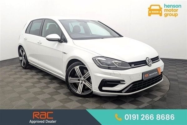 White Used 2018 VW Golf VII R Hatchback | £17,999 (Fair price) - Image 1/1