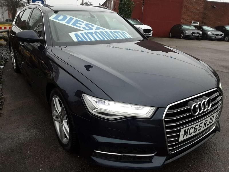 Used Audi A6 S-Line 190 HP (139 kW) 2016 Blue Estate