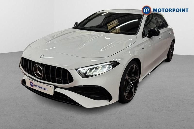 Used Mercedes A35 AMG Premium 2023 White Hatchback