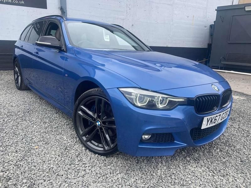 Blue Used 2017 BMW 320 M Sport Estate | £11,295 (A bit pricey) - Image 1/4