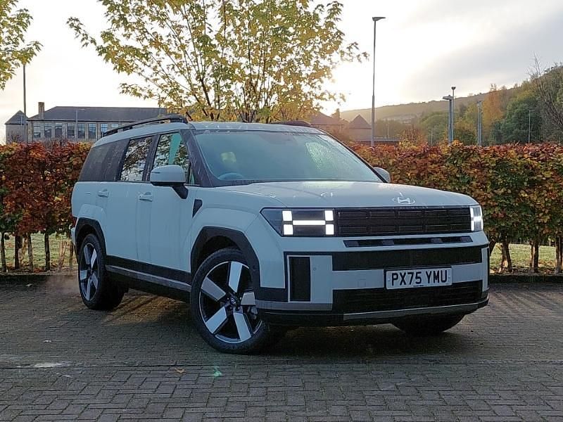 White New 2025 Hyundai Santa Fe Ultimate SUV | £48,998 (Good price) - Image 1/4