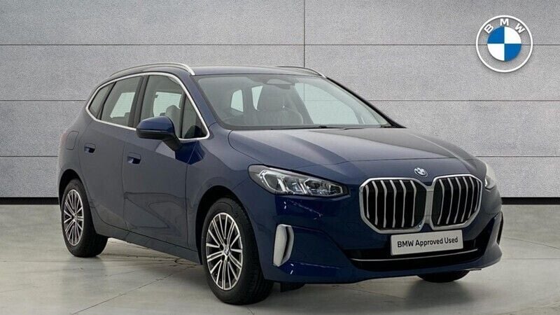 Blue Used 2022 BMW 218 Active Tourer Luxury Line MPV | £21,990 (Fair price) - Image 1/4