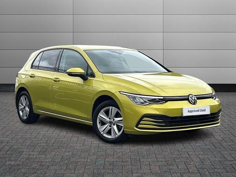 Yellow Used 2020 VW Golf VIII Life Hatchback | £16,795 (Good price) - Image 1/4