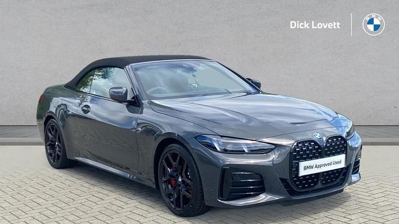 Grey Used 2025 BMW 420 M Sport Cabriolet | £47,777 (Expensive) - Image 1/4