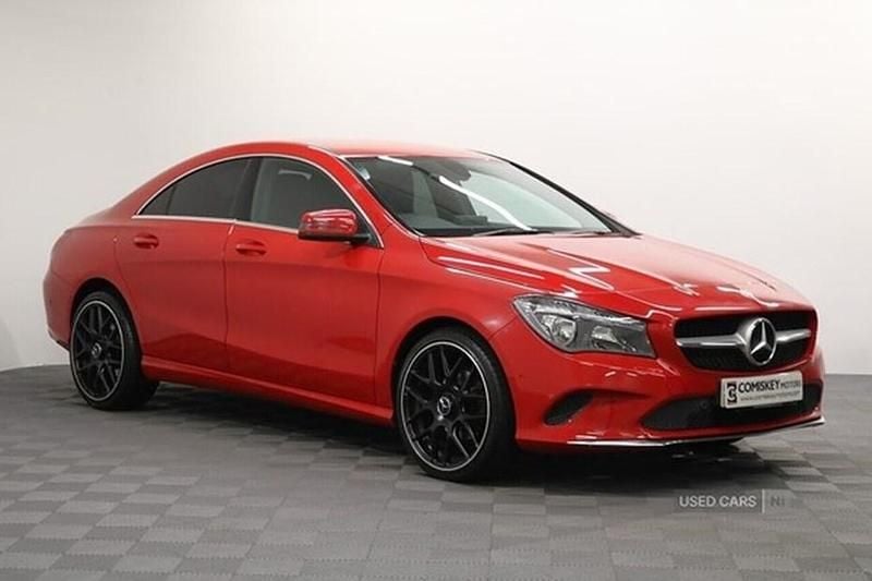 Red Used 2018 Mercedes CLA220 Sedan | £12,495 (Fair price) - Image 1/1