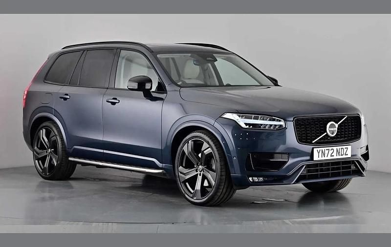 Denim blue Used 2022 Volvo XC90 Ultimate SUV | £40,450 (Good price) - Image 1/4