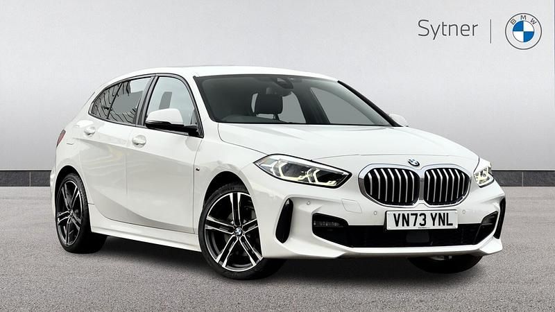 Used BMW 118 M Sport 134 HP (98 kW) 2023 White Hatchback