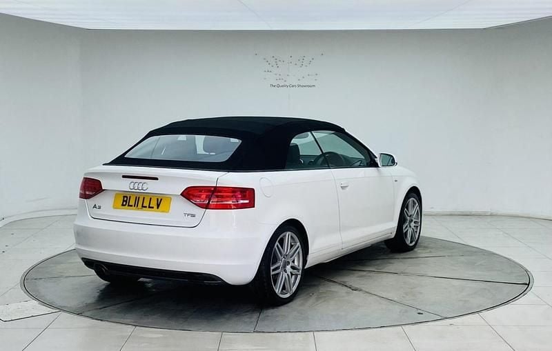 Used Audi A3 Cabriolet S-Line 2011 White Cabriolet