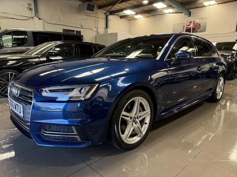 Used Audi A4 S-Line 190 HP (139 kW) 2016 Blue Estate