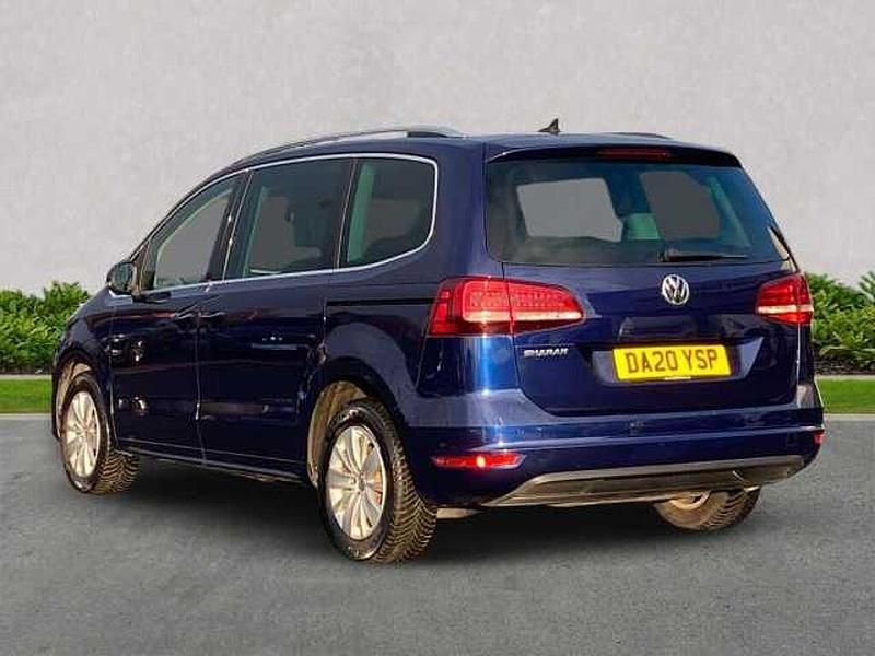 Used VW Sharan SE 150 HP (110 kW) 2020 Blue MPV