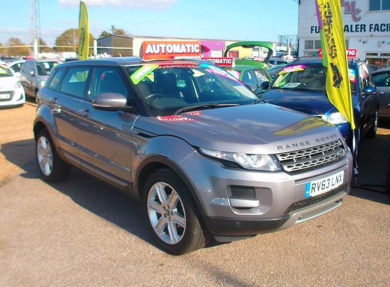 Grey Used 2013 Land Rover Range Rover evoque Pure SUV | £8,495 (Fair price) - Image 1/4
