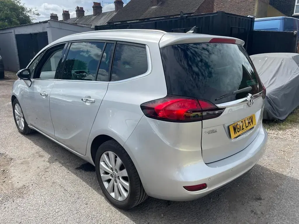 Used Vauxhall Zafira Tourer 2012 Silver MPV