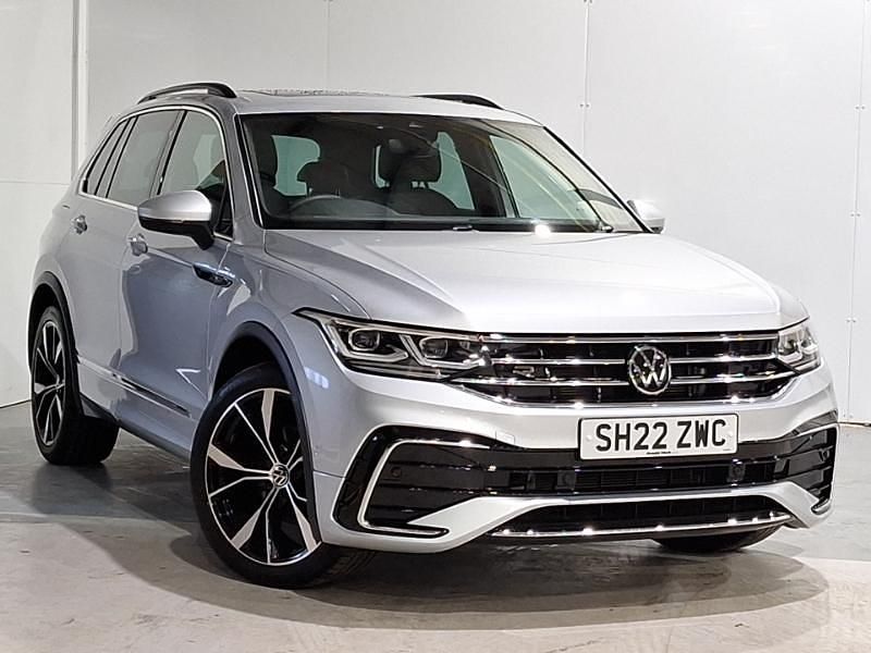 Used VW Tiguan R-line 150 HP (110 kW) 2022 Silver SUV