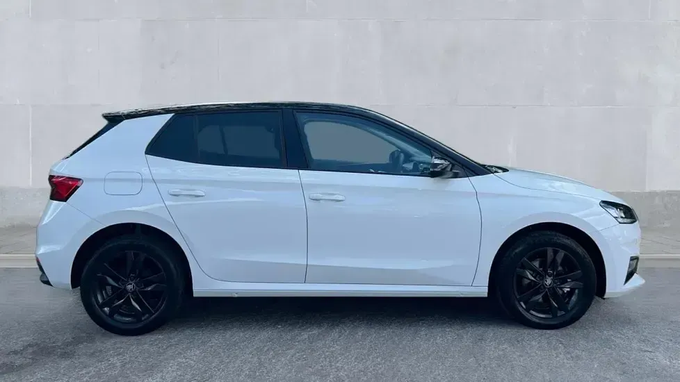 Used Skoda Fabia Design Edition 116 HP (85 kW) 2026 Candy white black magic pearl effect Hatchback