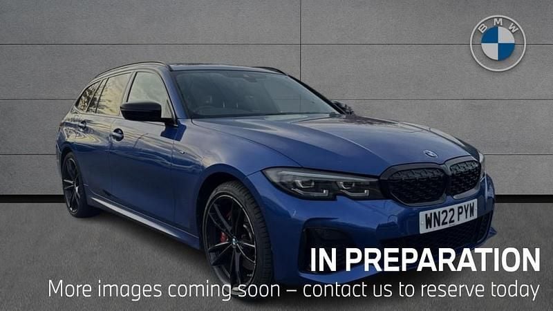 Blue Used 2022 BMW M340 M Sport Sedan | £41,790 (Fair price) - Image 1/4