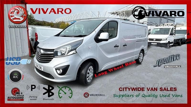 Silver Used 2016 Vauxhall Vivaro Sportive MPV | £6,995 - Image 1/4