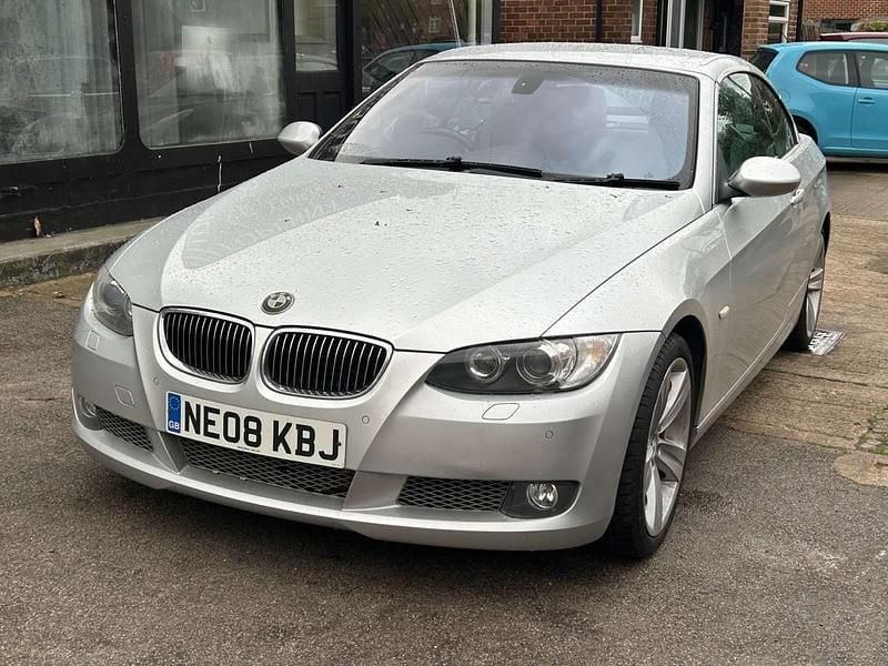 Silver Used 2008 BMW 335 Cabriolet Comfort Edition Cabriolet | £5,495 (Fair price) - Image 1/4