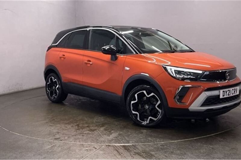Orange Used 2021 Vauxhall Crossland X Elite SUV | £12,599 (Fair price) - Image 1/4