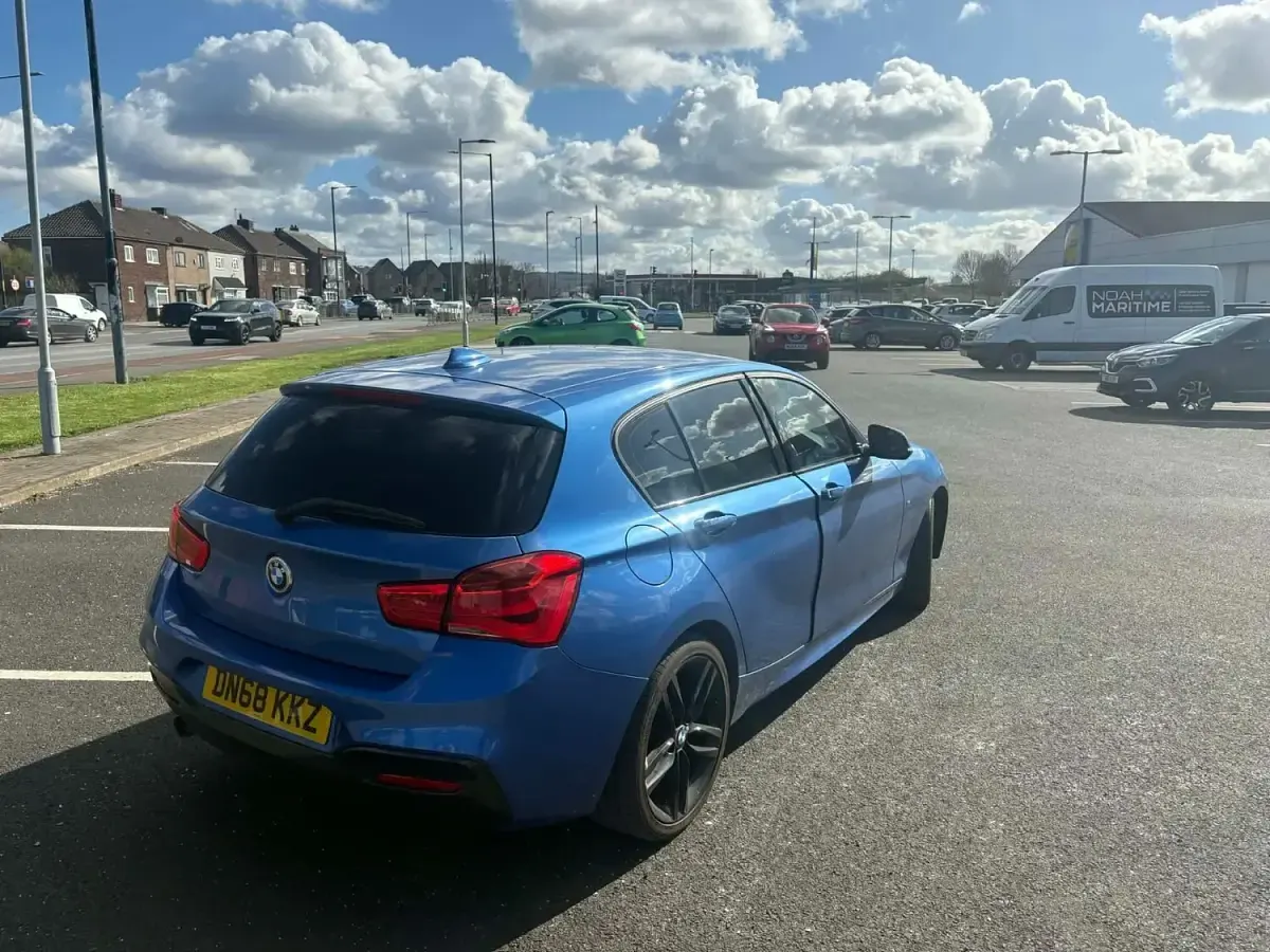 Used BMW 118 M Sport 2018 Blue Hatchback