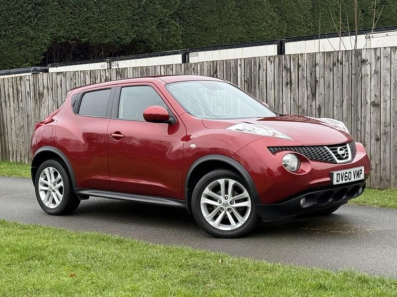Used Nissan Juke Acenta 2010 Red SUV