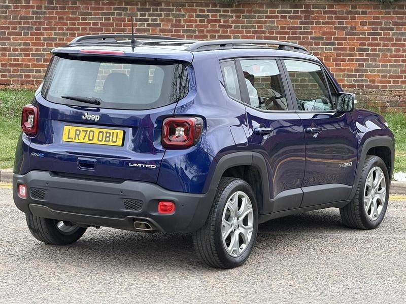Used Jeep Renegade Limited 187 HP (137 kW) 2020 Blue SUV